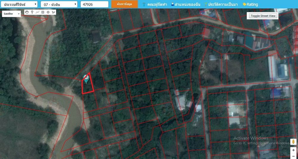 ที่ดินให้เช่า-90-200-ตารางวา-ใกล้ถนนสายหัวหิน-ห้วยมงคล-ทล3218-ตหินเหล็กไฟ-หัวหิน