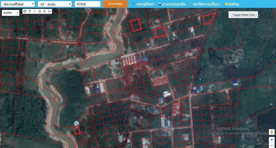 ที่ดินให้เช่า-90-200-ตารางวา-ใกล้ถนนสายหัวหิน-ห้วยมงคล-ทล3218-ตหินเหล็กไฟ-หัวหิน