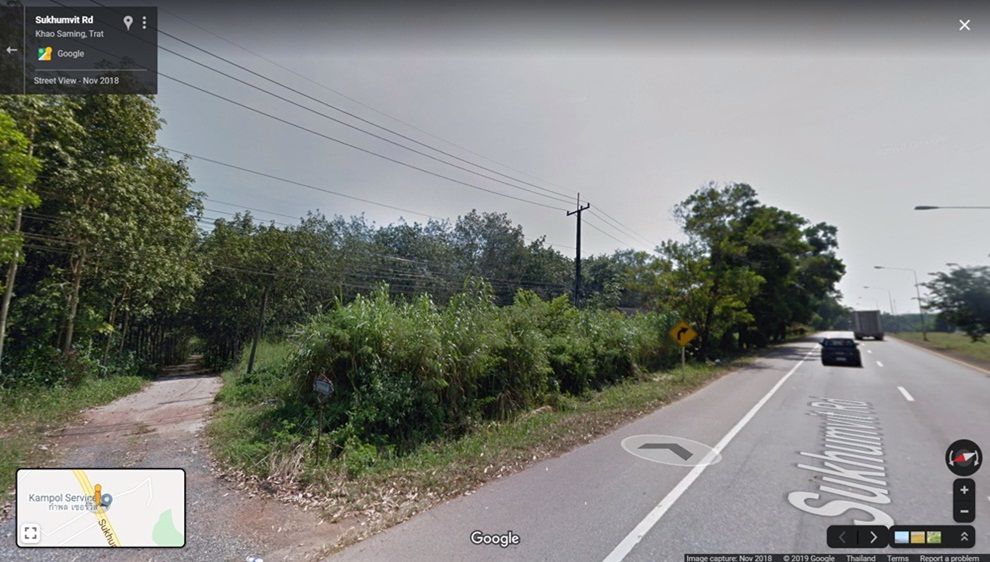 ให้เช่าที่ดินพร้อมบ้าน-มีสวนผลไม้-ปลูกยางในพื้นที่-15-ไร่-ติดถสุขุมวิท-อเขาสมิง-จตราด