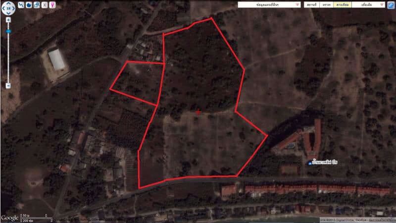 ขายที่ดิน-37ไร่-ใกล้หาดบ้านพลา-บ้านฉาง-จระยอง