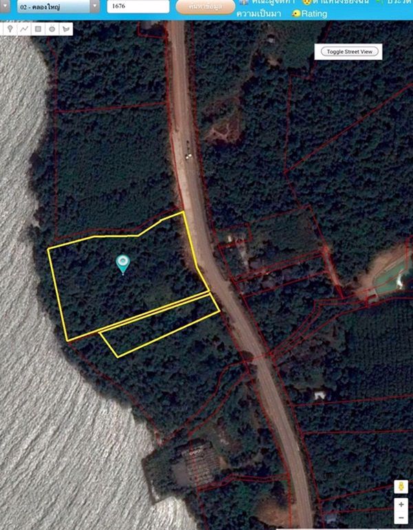 ขาย-ให้เช่าที่ดินติดทะเล-ติดถนนสุขุมวิท-อำเภอ-คลองใหญ่-ตราด-14ไร่