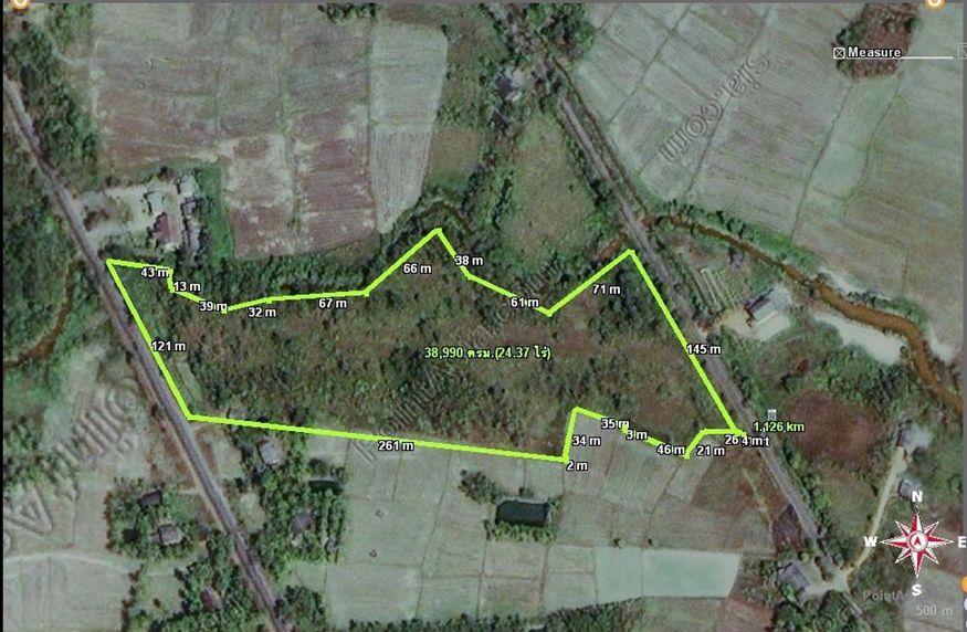 ขาย-ให้เช่า-ที่ดิน-23-ไร่-ติดถสุขุมวิท-ตำบล-ชำราก-อำเภอเมืองตราด