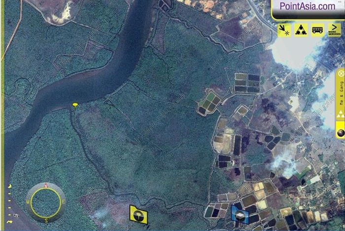 ขายที่ดินริมน้ำ-แม่น้ำเวฬุ-1000-ไร่-ใกล้ถนนใหญ่-อำเภอ-เขาสมิง-ตราด