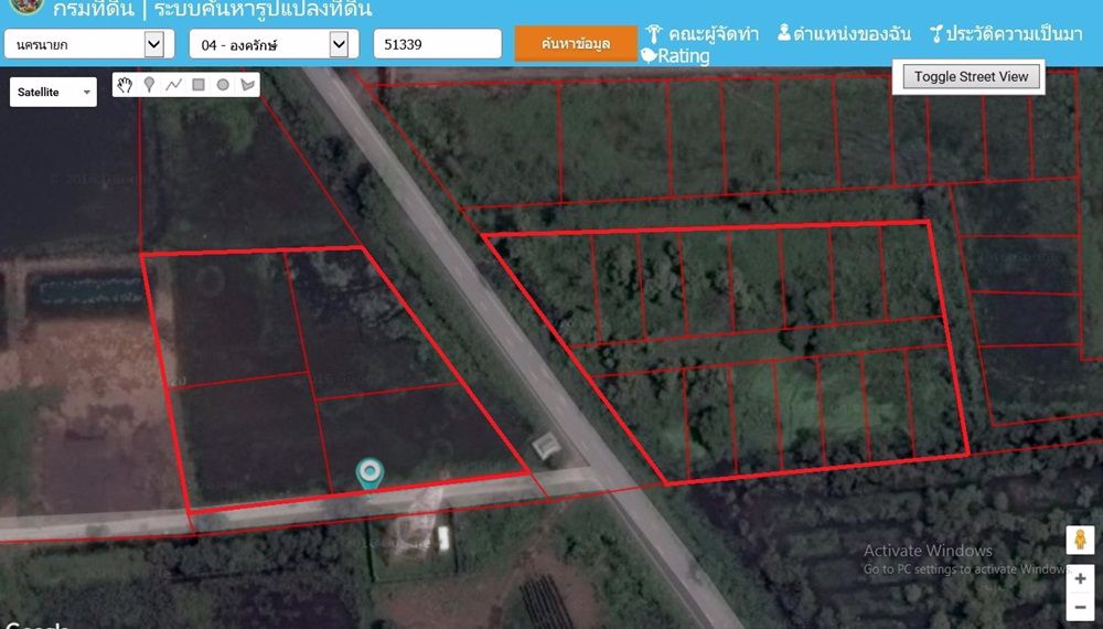 ที่ดินให้เช่า-โพธิ์แทน-นครนายก-มี-2-แปลงๆละ-4-ไร่-ติดถนนใหญ่-นย2024