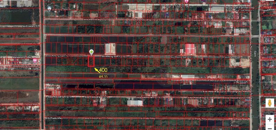 ให้เช่าที่ดิน-ใกล้วัดพระธรรมกายหลายแปลง-ขนาด152-606ตรวา