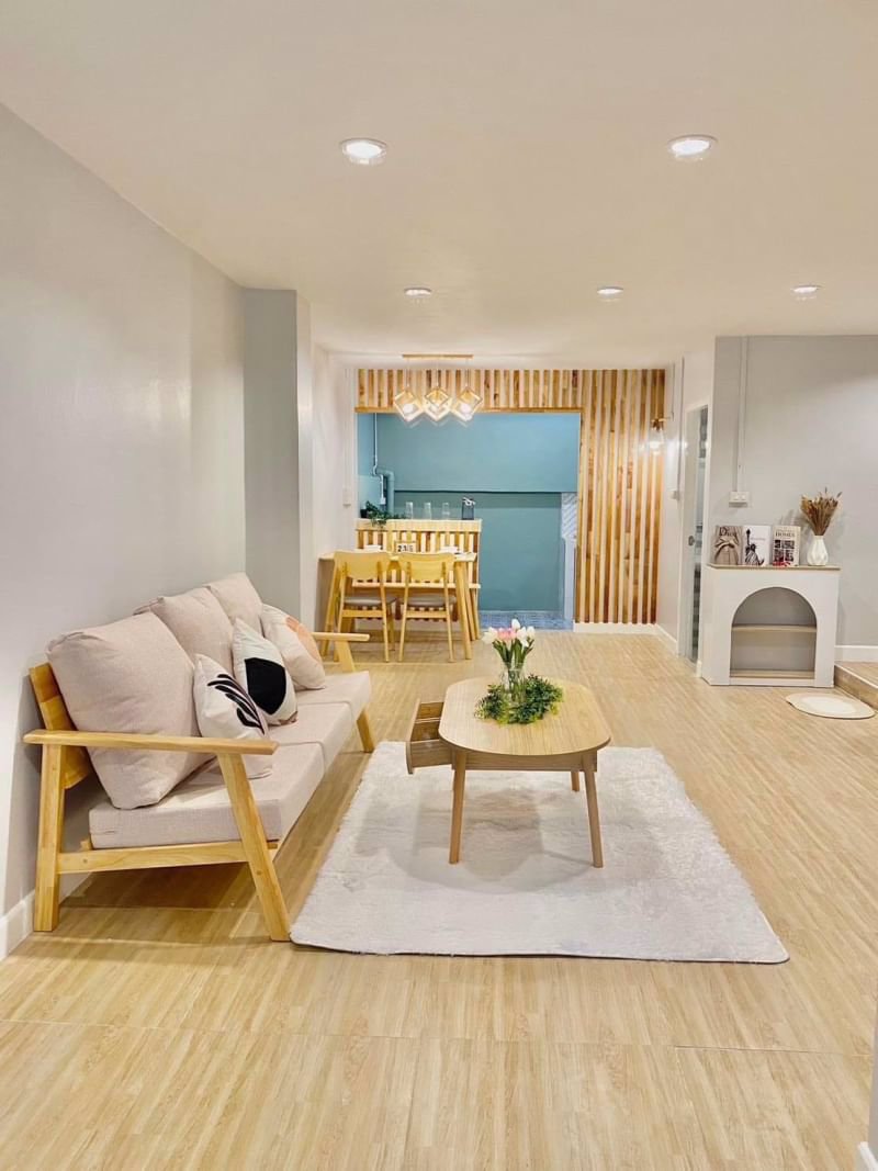 บ้านติดรถไฟฟ้า-สไตล์มินิมอล-หมู่บ้านเจ้าพระยา8-ถนนเมน