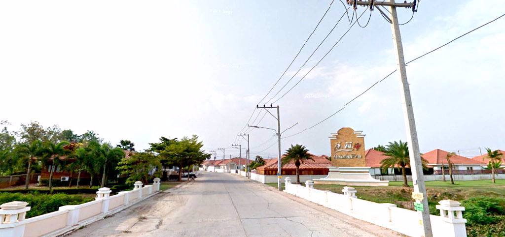 ขายบ้านเดี่ยวพร้อมที่ดิน-บ้านหัวมุมถนน-ในหมู่บ้าน-วีพีการ์เด้นโฮม-โครงการ-1