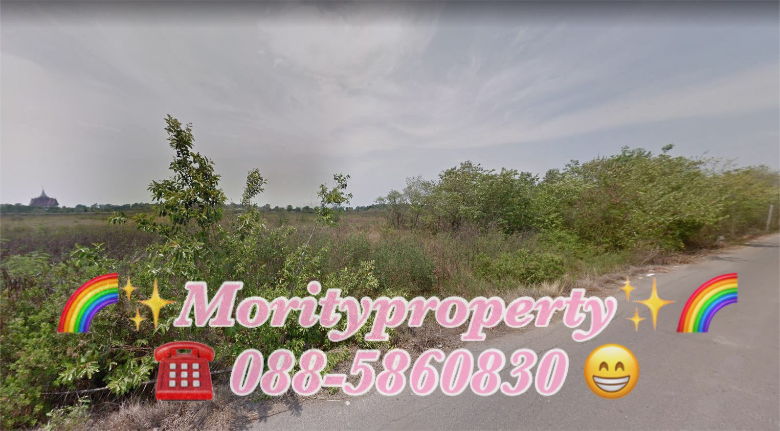 ขายที่ดิน-อบ้านโพธิ์-จฉะเชิงเทรา-ใกล้วัดสนามจันทร์