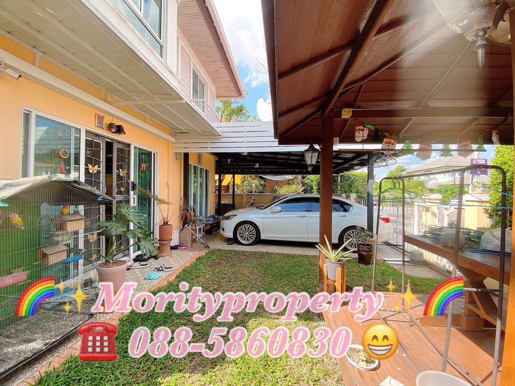 ขายบ้านเดี่ยว-2-ชั้นหมู่บ้านชวนชื่น-กรีนพาร์ค-คู้บอน-27-แยก-11-ใกล้ตลาดถนอมมิตร