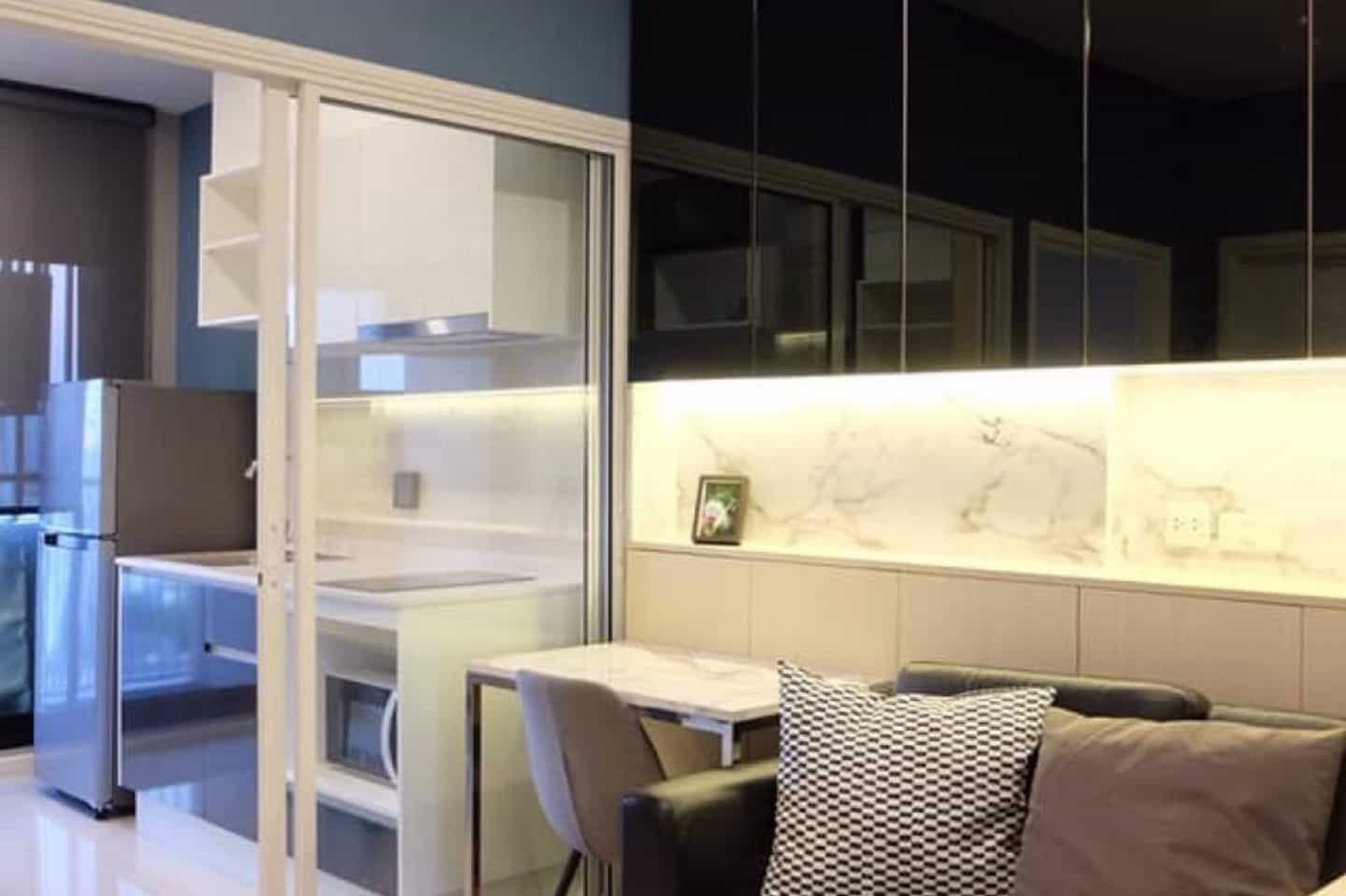 ให้เช่า-the-tree-สุขุมวิท-71-เอกมัย-ห้องใหม่-เฟอร์นิเจอร์และเครื่องใช้ไฟฟ้าครบ-ชั้น-16-วิวเมือง