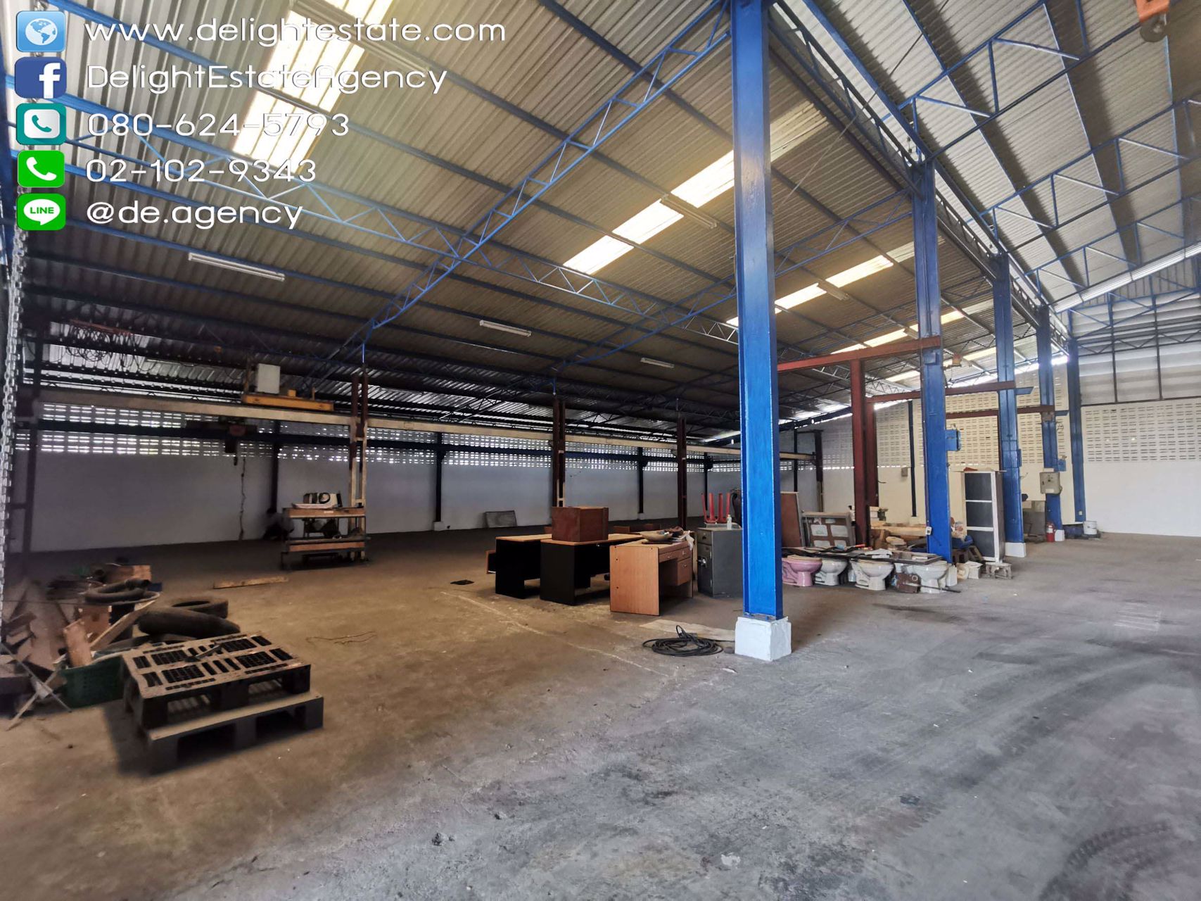 ให้เช่าโกดัง-โรงงาน-1250-ตรม-ติดถนนแพรกษา-ใกล้นิคมบางปู-เมืองสมุทปราการ