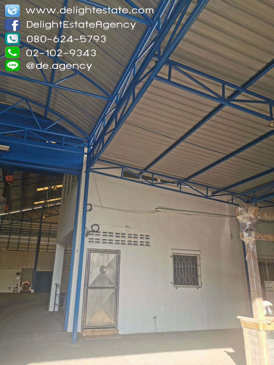 ให้เช่าโกดัง-โรงงาน-1250-ตรม-ติดถนนแพรกษา-ใกล้นิคมบางปู-เมืองสมุทปราการ