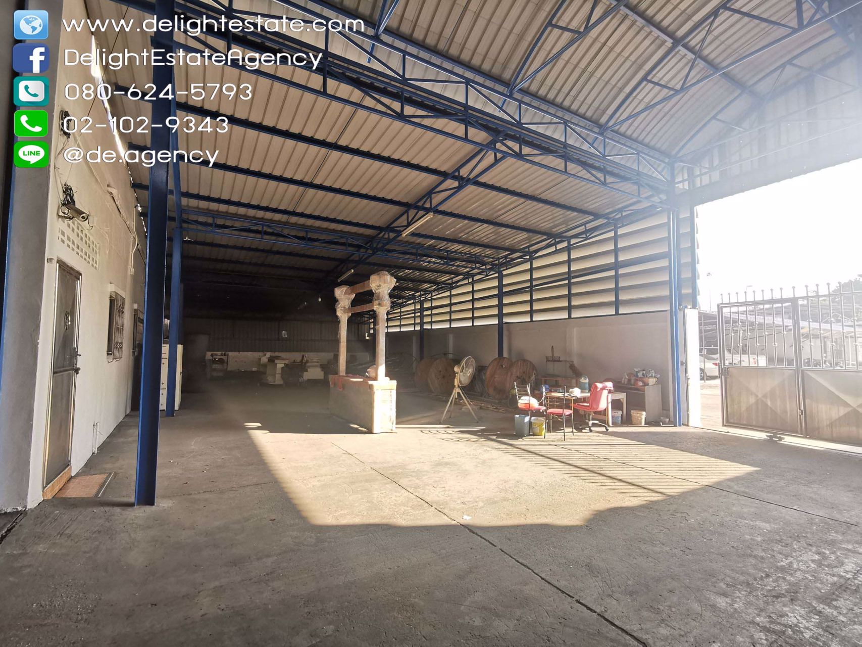 ให้เช่าโกดัง-โรงงาน-1250-ตรม-ติดถนนแพรกษา-ใกล้นิคมบางปู-เมืองสมุทปราการ