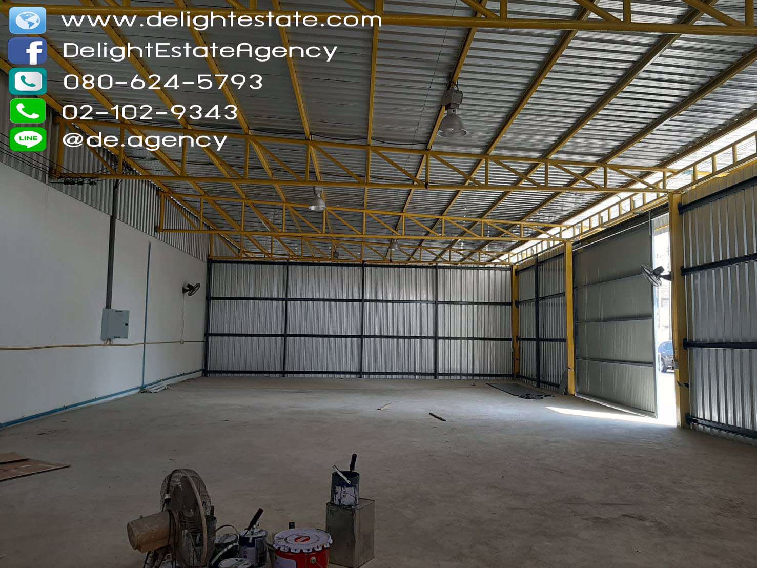 ให้เช่า-โกดัง-200-ตรม-ใกล้ถนนติวานนท์-เมืองทองธานี-ปากเกร็ด-นนทบุรี