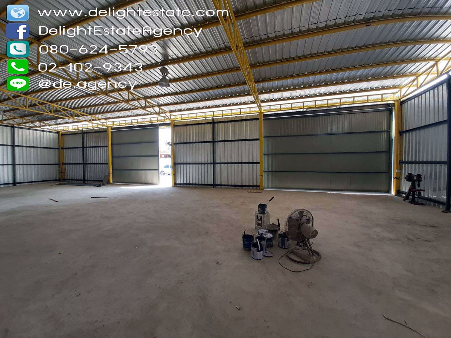 ให้เช่า-โกดัง-200-ตรม-ใกล้ถนนติวานนท์-เมืองทองธานี-ปากเกร็ด-นนทบุรี