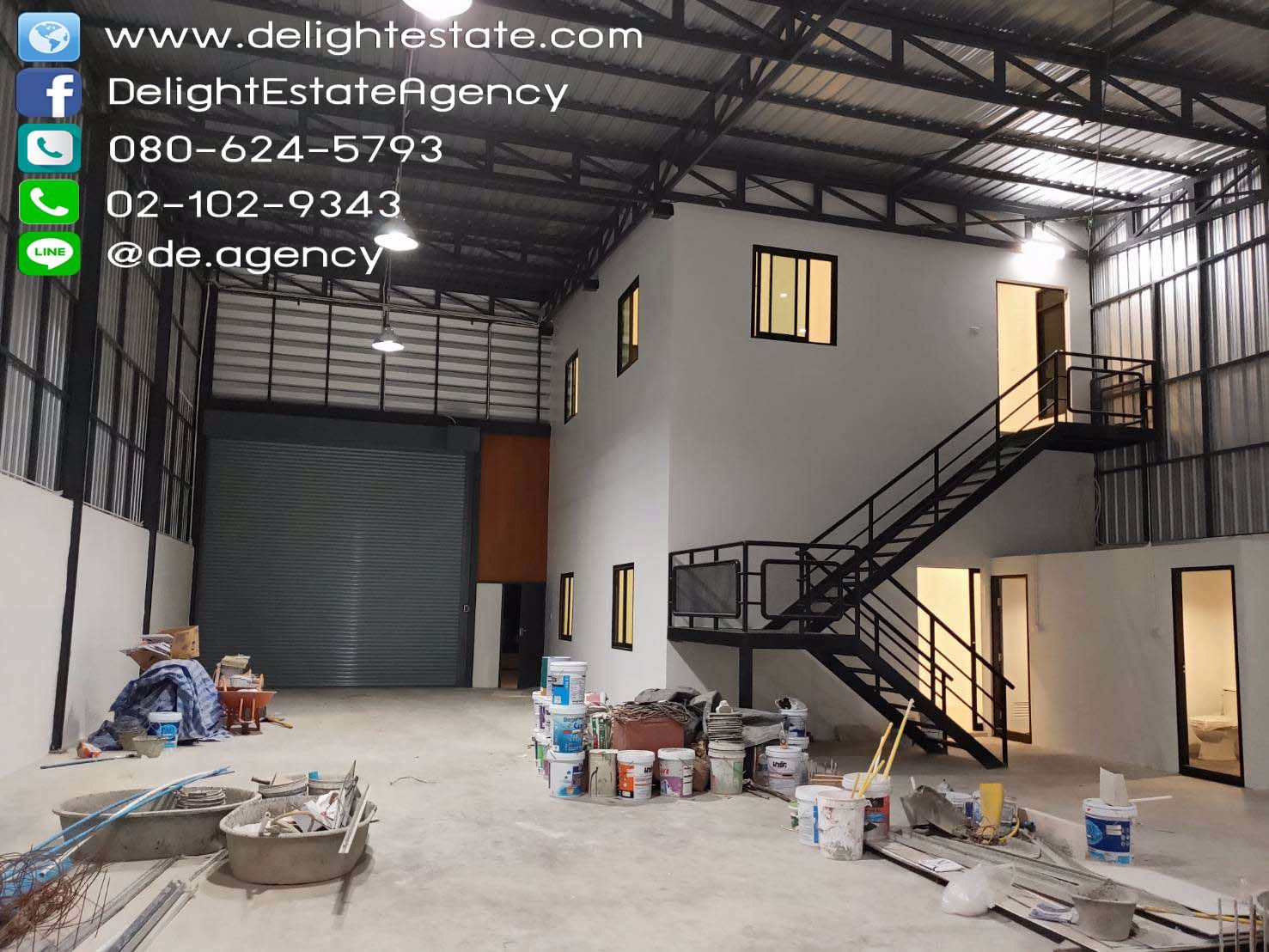 ให้เช่า-โกดัง-โรงงาน-330-ตรม-ย่านตลาดเอซี-คลองสี่-ลาดสวาย-ลำลูกกา-ปทุมธานี