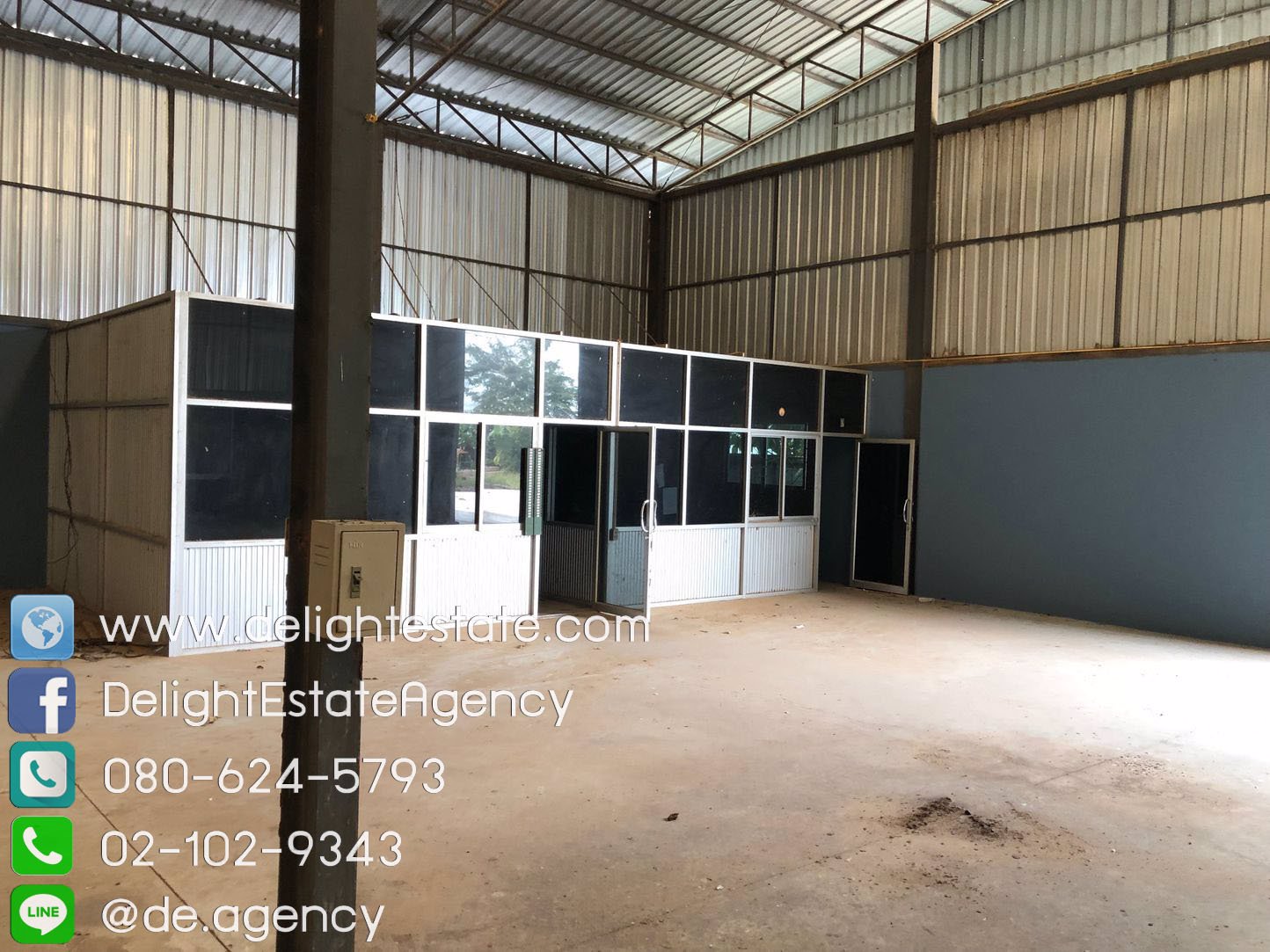 ให้เช่าโกดัง-โรงงาน-2-ไร่-ทำเลดี-ติดถนนใหญ่-ย่านอุตสาหกรรม-อบ้านบึง-ชลบุรี