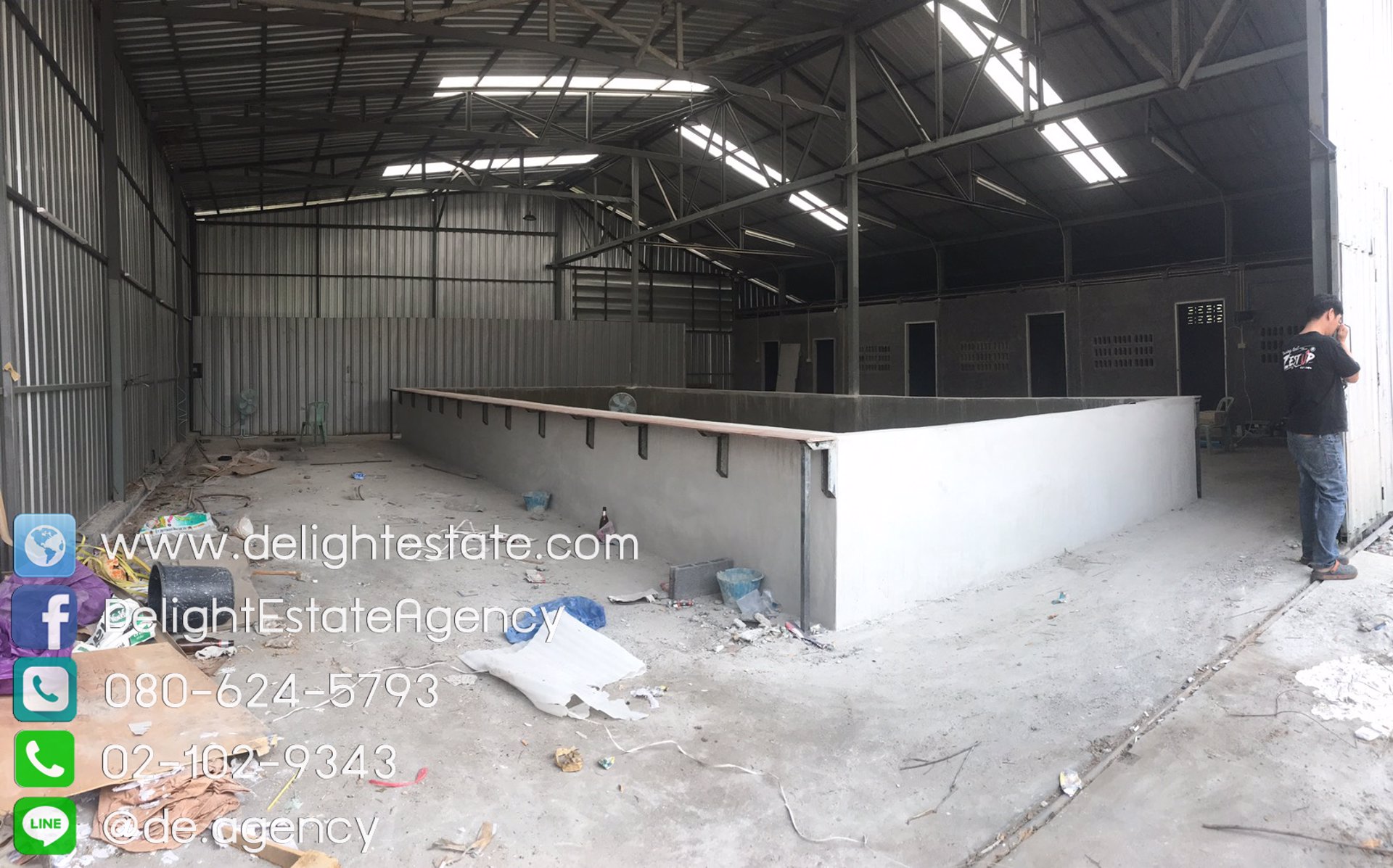 ให้เช่าโกดัง-400-ตรม-ราคาถูก-ย่านฟิวเจอร์พาร์ครังสิต-ใกล้ถนนพหลโยธิน