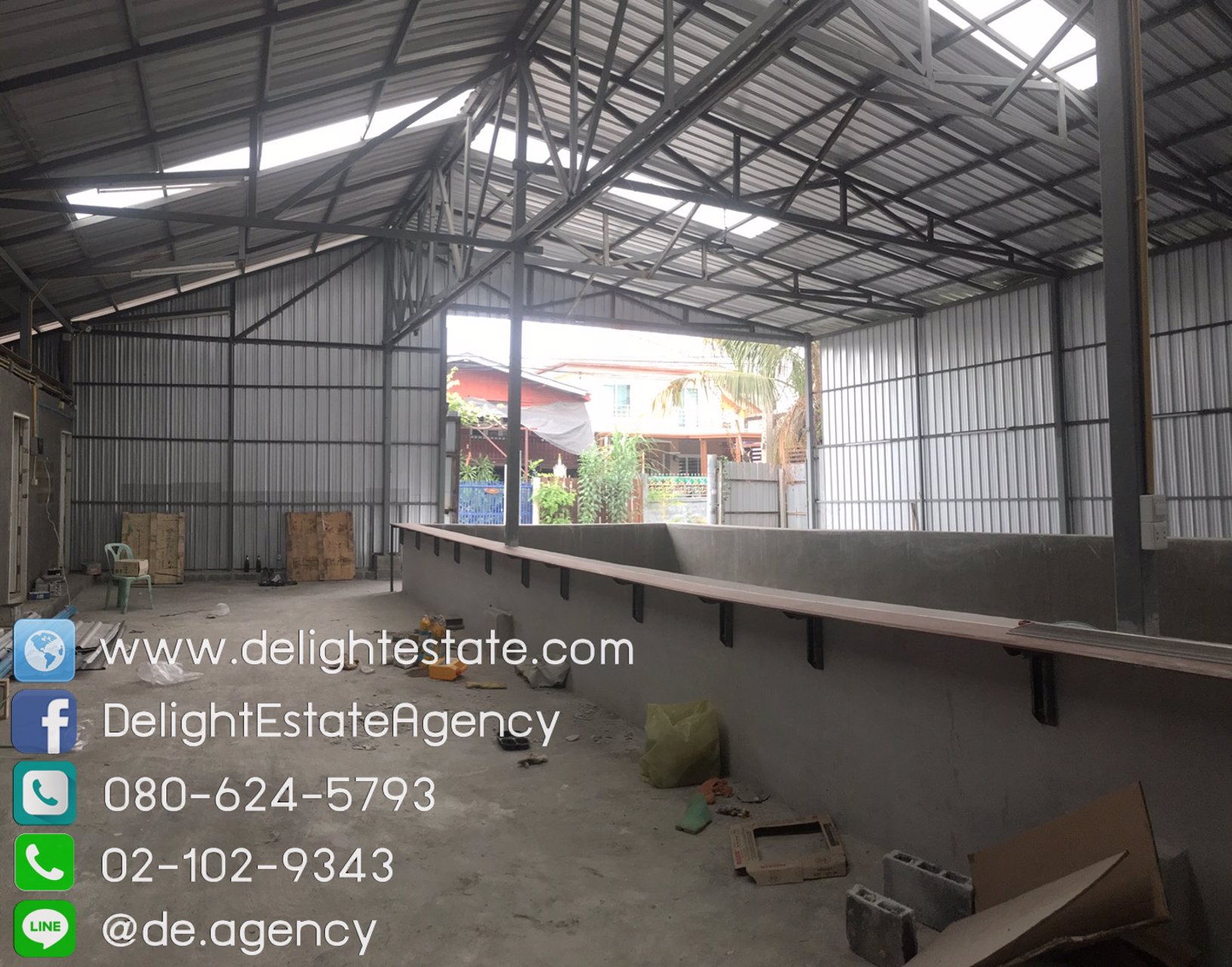 ให้เช่าโกดัง-400-ตรม-ราคาถูก-ย่านฟิวเจอร์พาร์ครังสิต-ใกล้ถนนพหลโยธิน