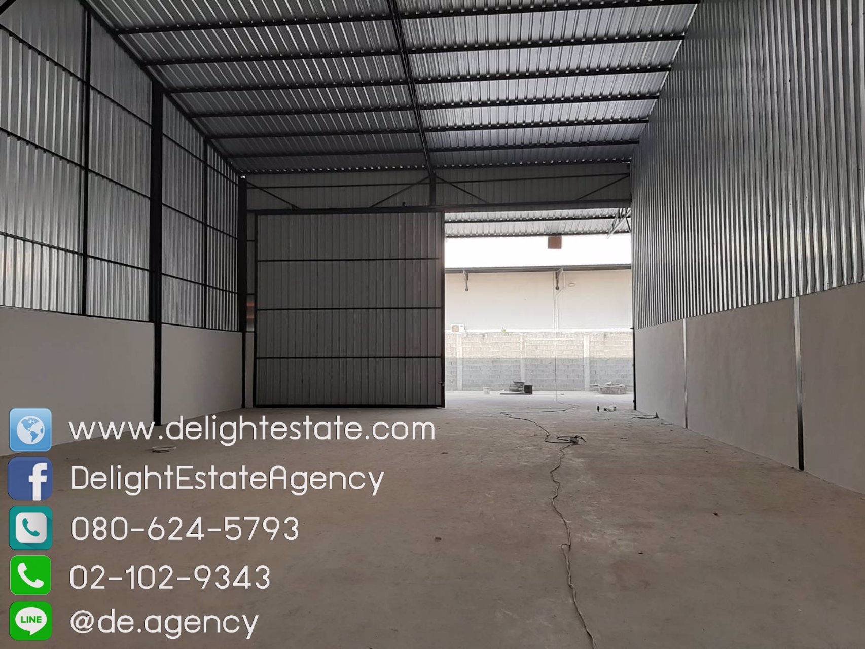 ให้เช่าโกดัง-180-306-ตรม-พร้อมออฟฟิศ-ย่านลำโพ-บางบัวทอง-นนทบุรี