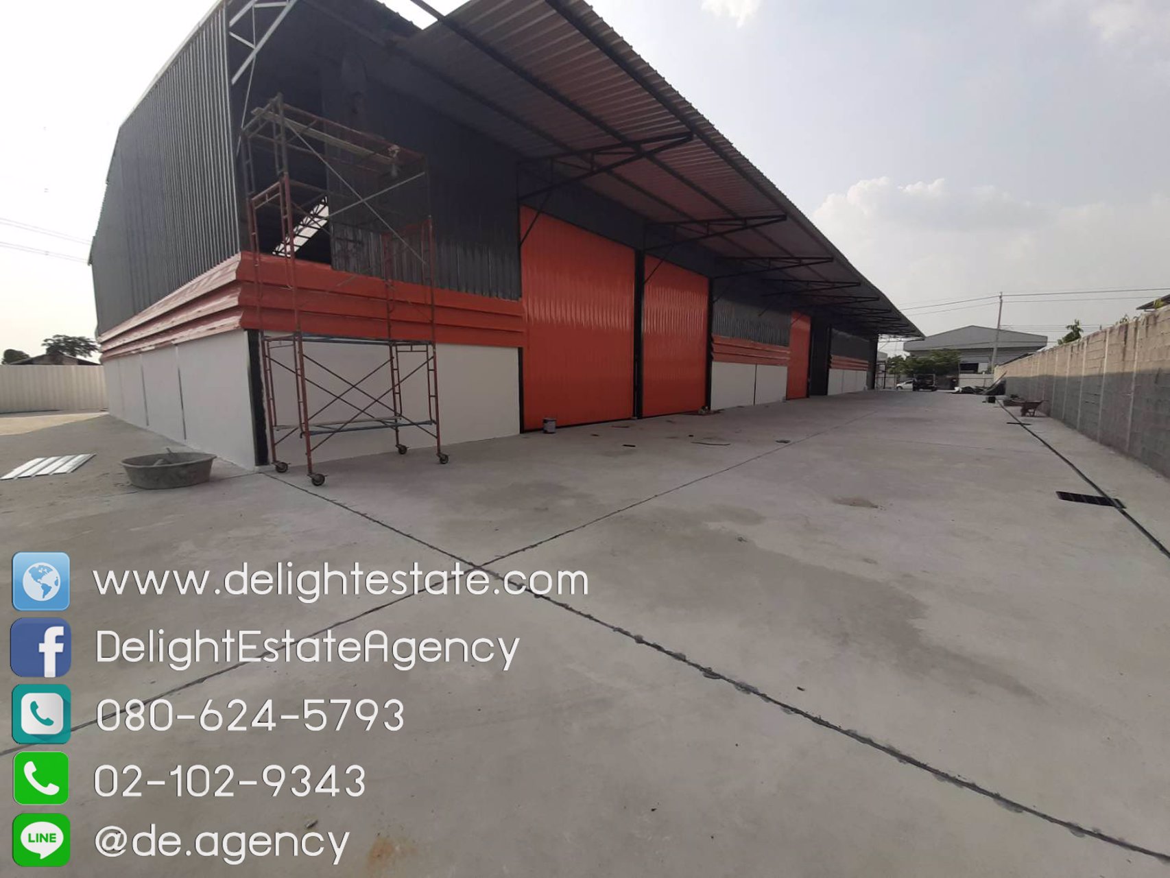 ให้เช่าโกดัง-180-306-ตรม-พร้อมออฟฟิศ-ย่านลำโพ-บางบัวทอง-นนทบุรี