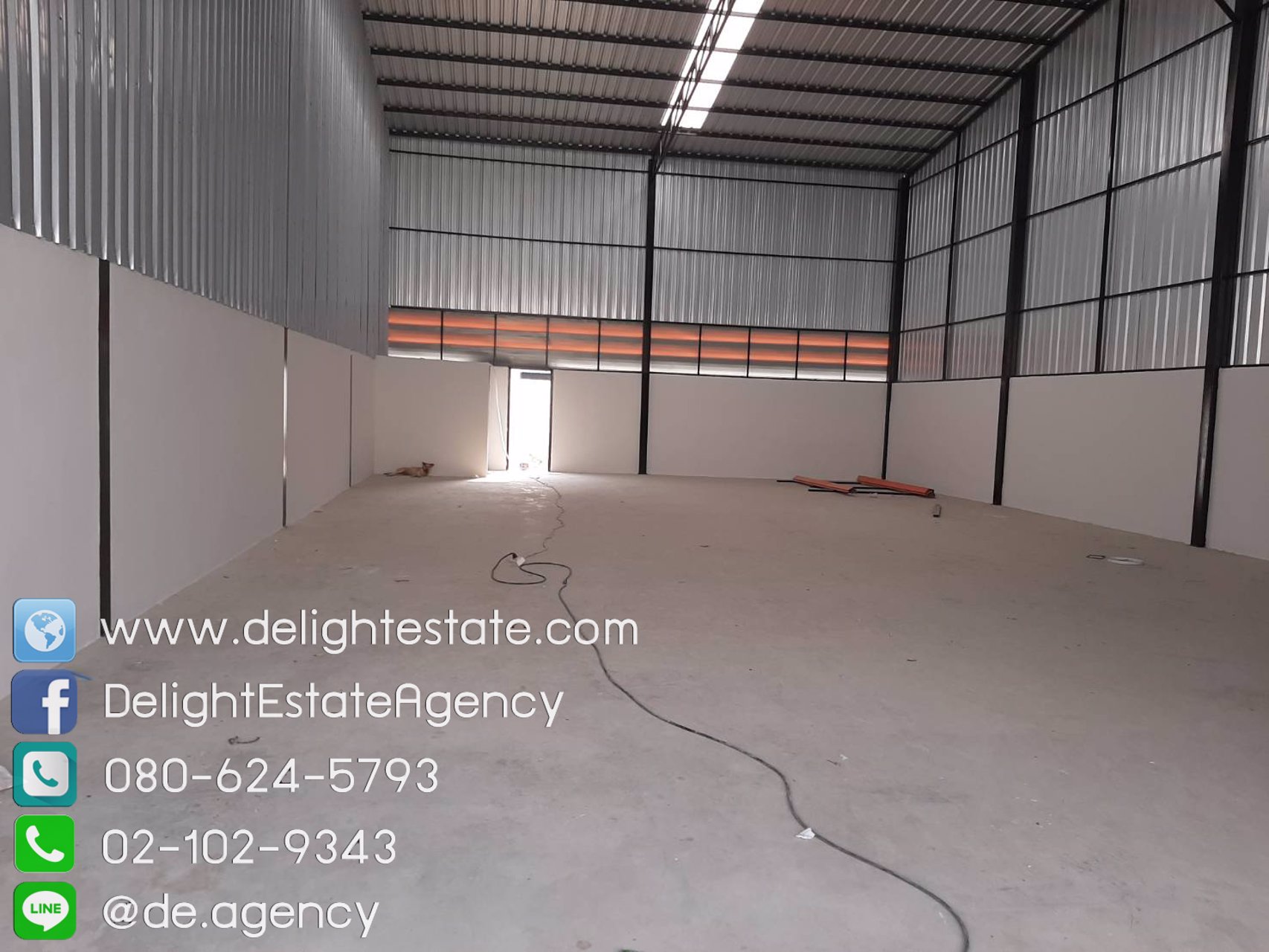 ให้เช่าโกดัง-180-306-ตรม-พร้อมออฟฟิศ-ย่านลำโพ-บางบัวทอง-นนทบุรี