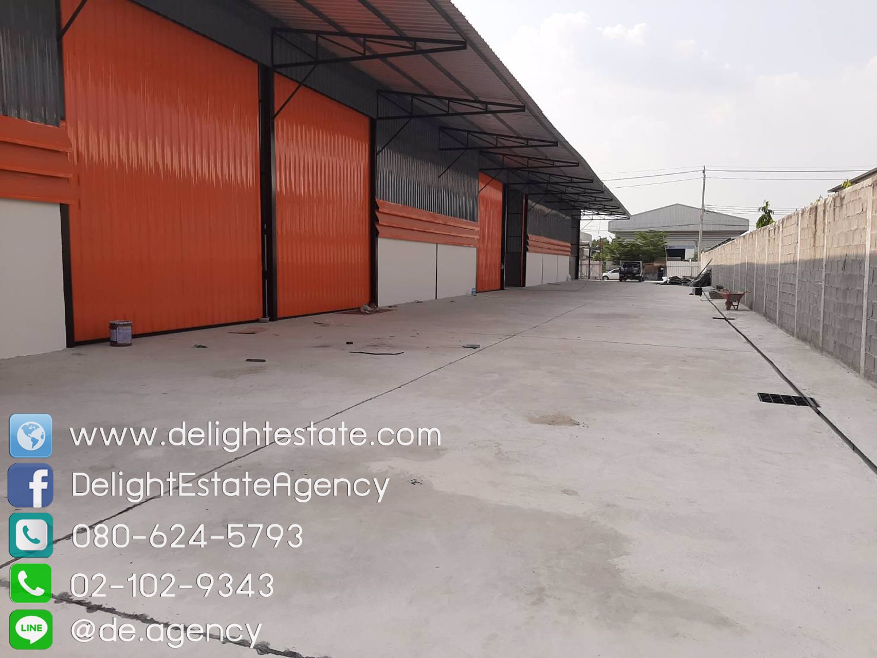 ให้เช่าโกดัง-180-306-ตรม-พร้อมออฟฟิศ-ย่านลำโพ-บางบัวทอง-นนทบุรี