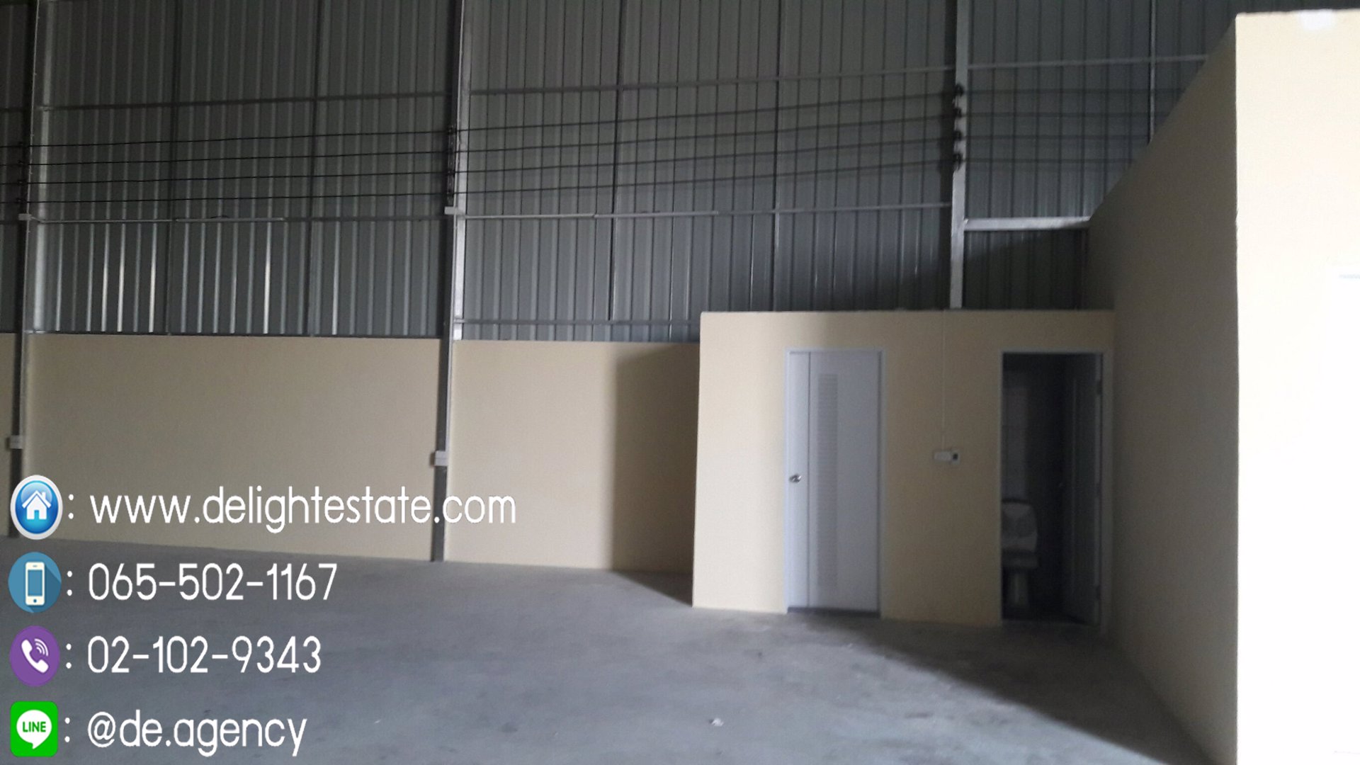 ให้เช่าโกดัง-โรงงาน-400-ตรม-พร้อมออฟฟิศ-ติดถนนใหญ่-ย่านลาดหลุมแก้ว-ปทุมธานี