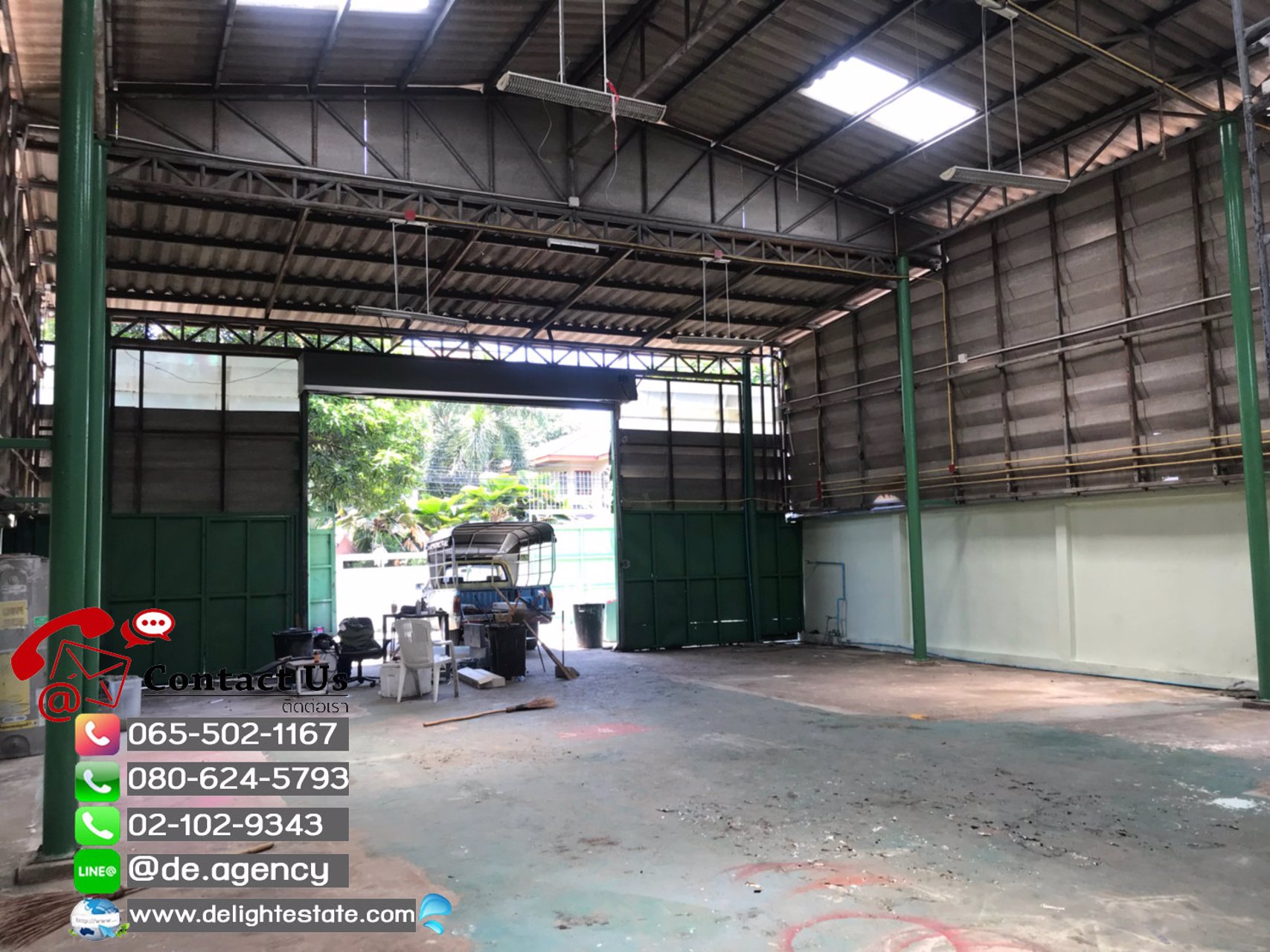 ให้เช่าโกดัง-400-ตรม-ใกล้เซ็นทรัลเฟสติวัล-เขตลาดพร้าว