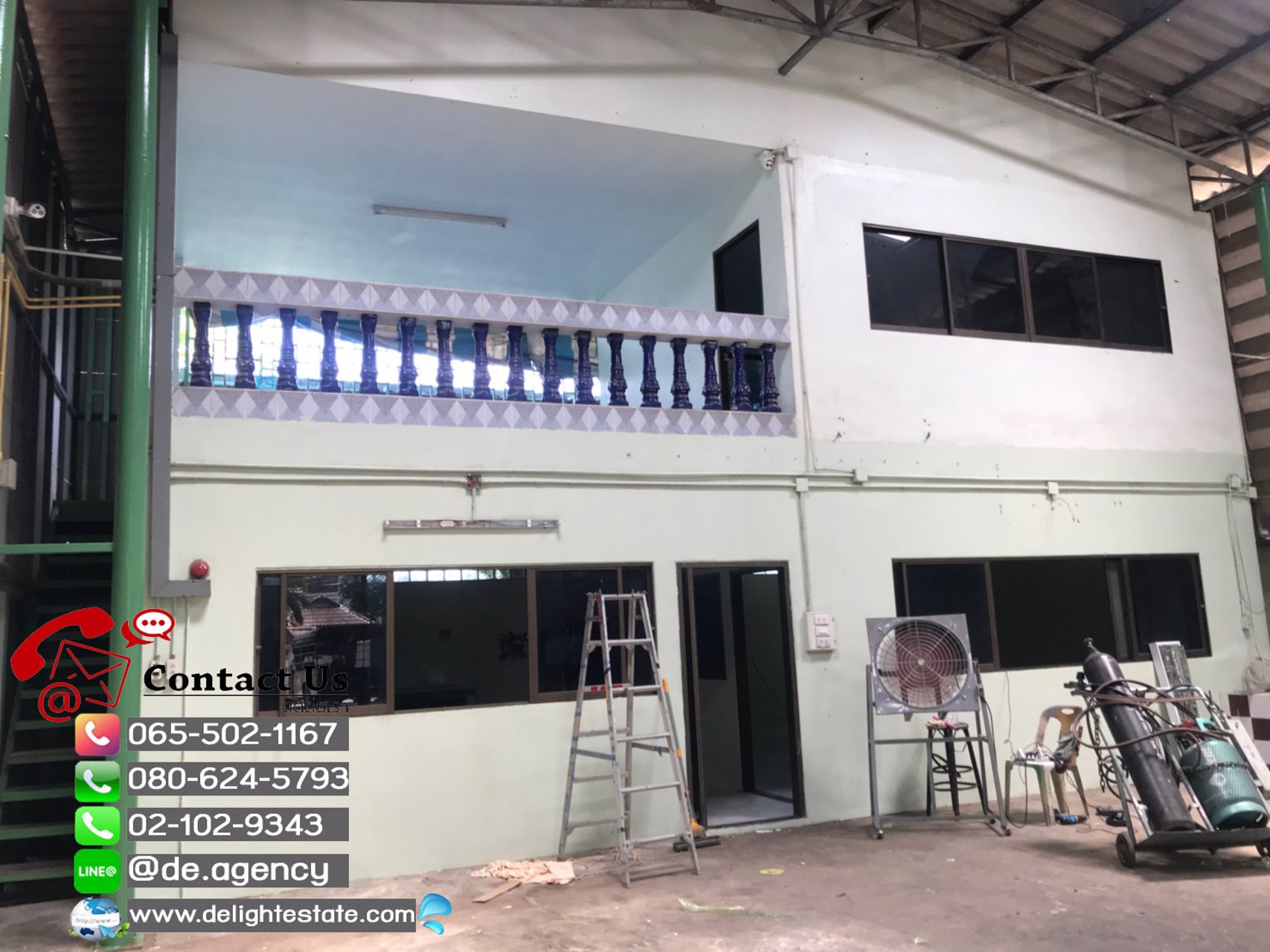 ให้เช่าโกดัง-400-ตรม-ใกล้เซ็นทรัลเฟสติวัล-เขตลาดพร้าว