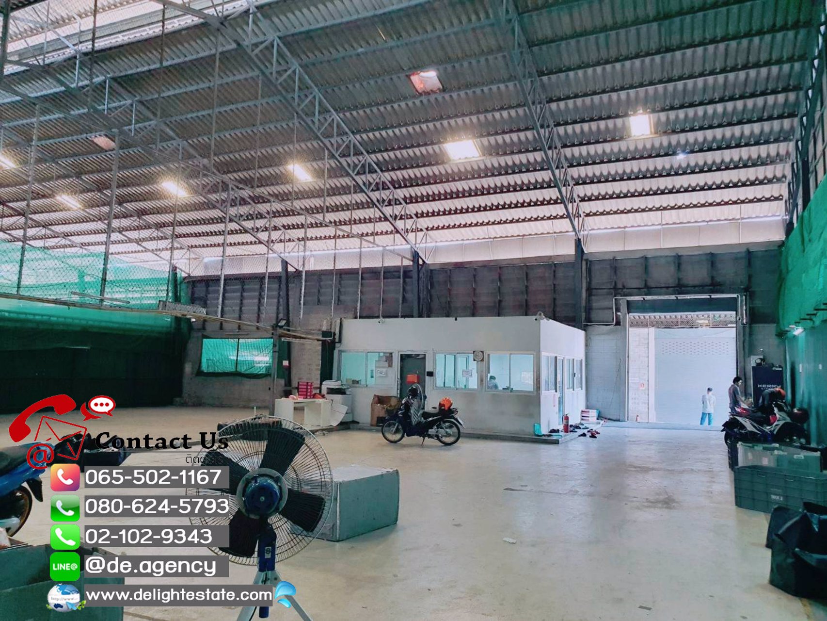 ให้เช่าโกดัง-377-1000-ตรม-ติดถนนใหญ่-ย่านถนนพระยาสุเรนทร์