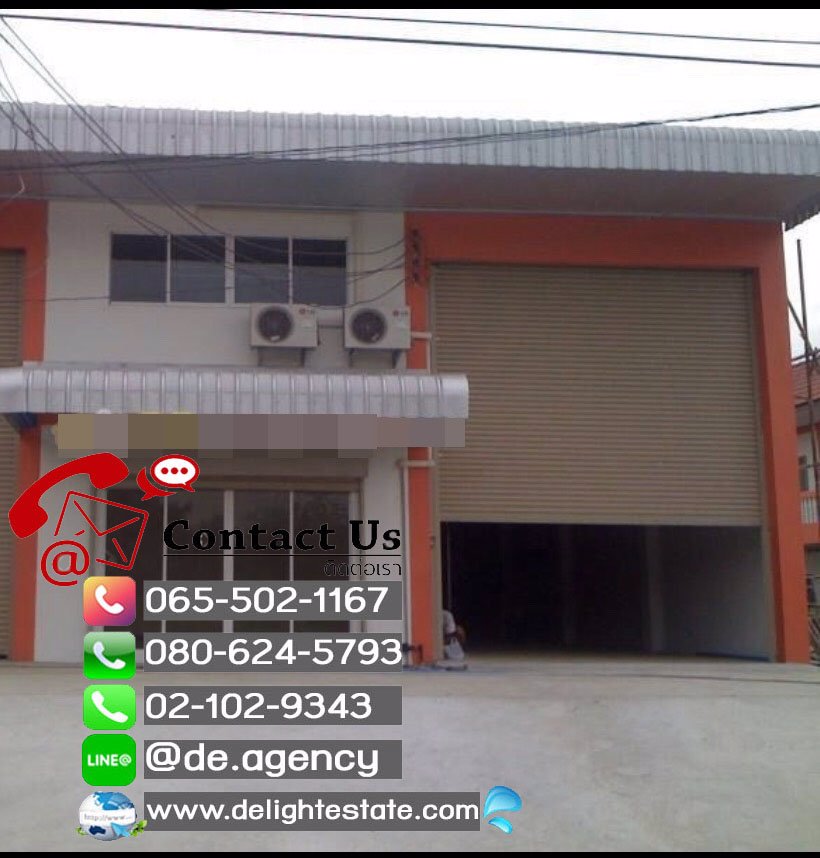 โกดังให้เช่า-200-ตรม-ย่านพุทธมณฑลสาย-4-5-สามพราน-นครปฐม