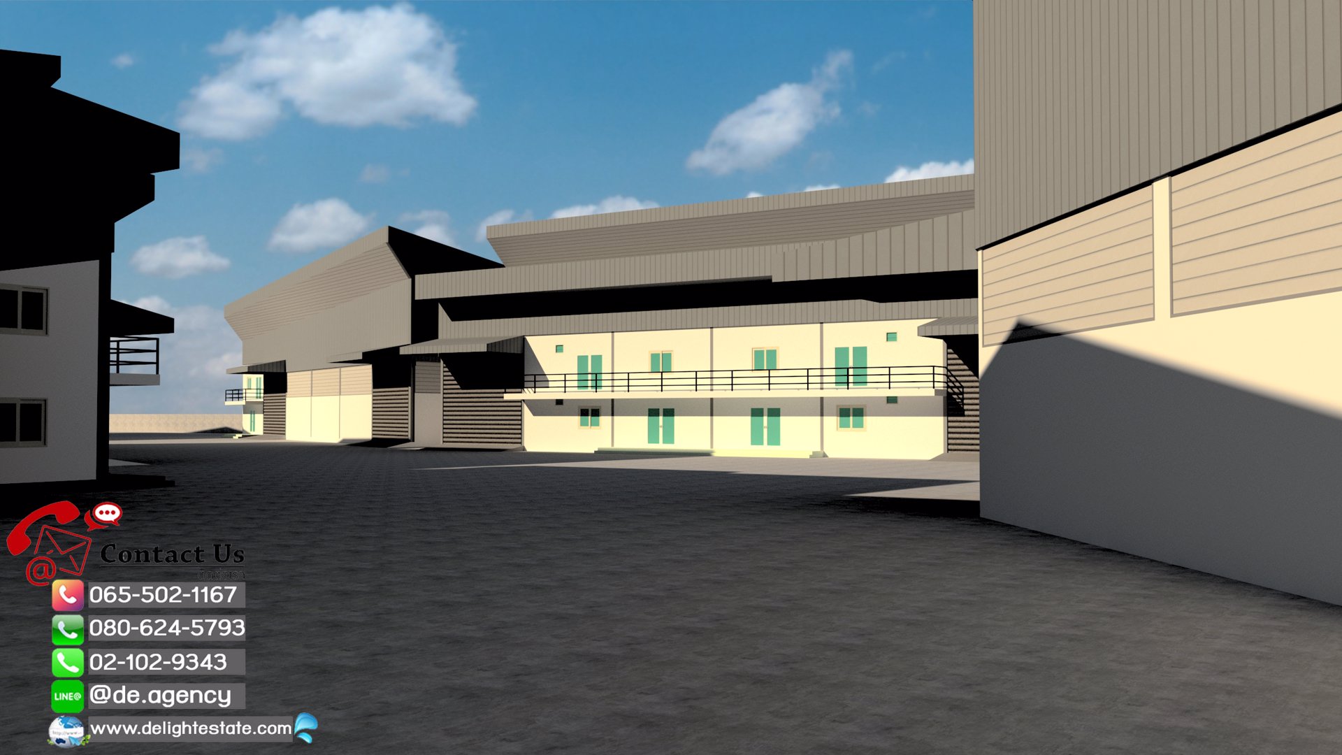 ให้เช่าโกดัง-658-1800-ตรม-ติดถนนเทพารักษ์-ใกล้นิคมบางพลี-สมุทรปราการ