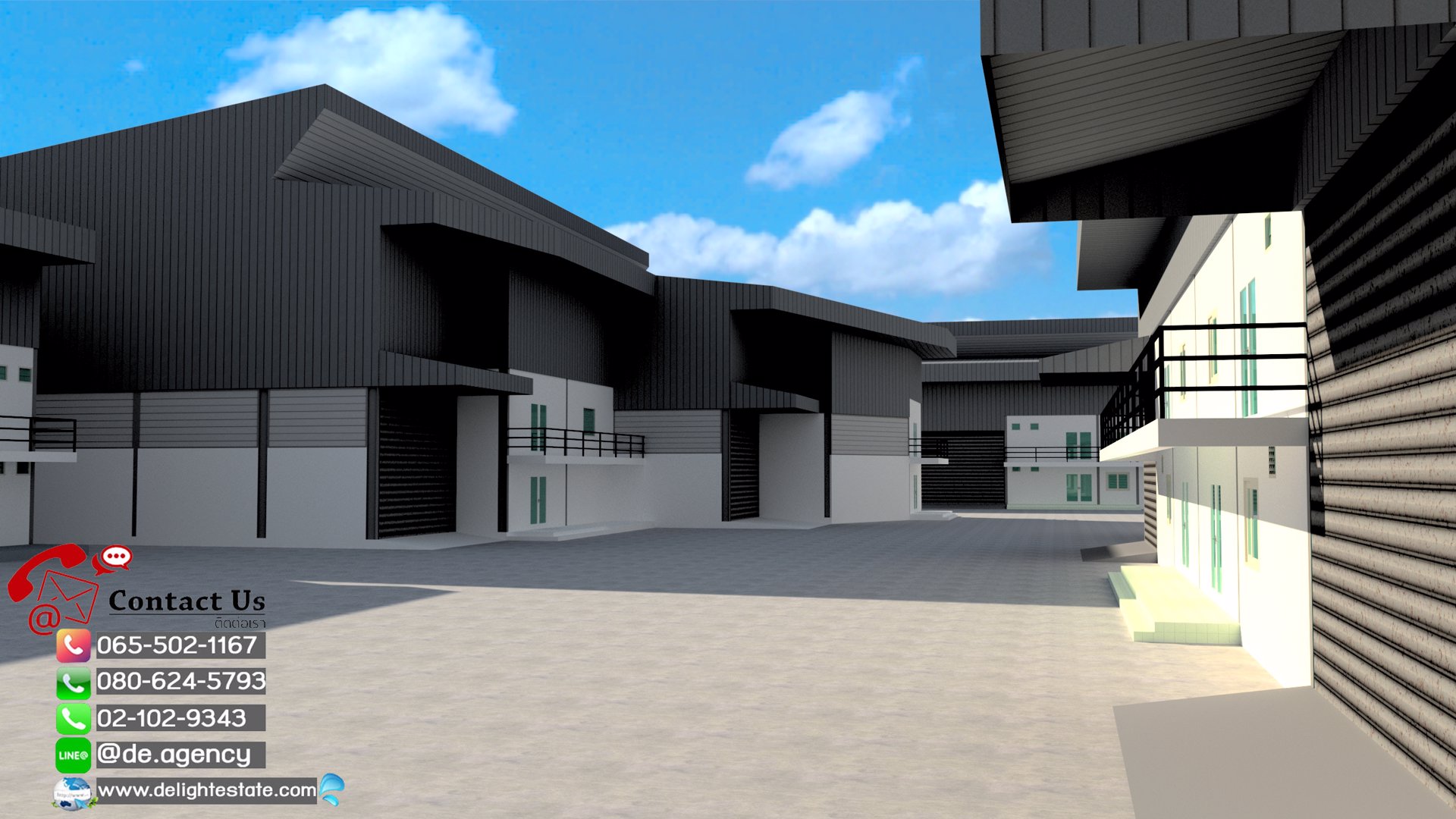 ให้เช่าโกดัง-658-1800-ตรม-ติดถนนเทพารักษ์-ใกล้นิคมบางพลี-สมุทรปราการ