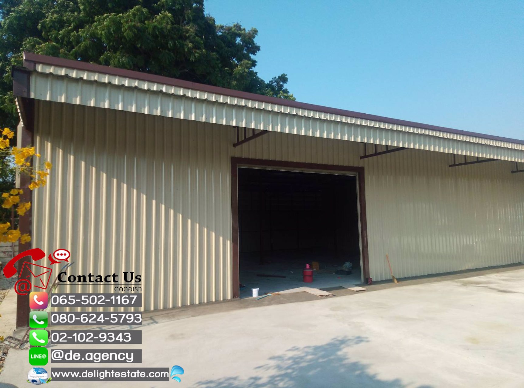 โกดังให้เช่า-ทำเลดี-ย่านสนามบินน้ำ-เมืองนนทบุรี