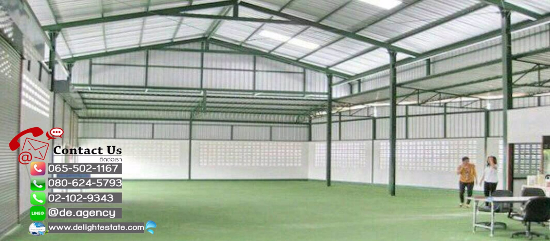 โกดังให้เช่า-300-ตรม-ย่านบ่อวิน-ศรีราชา-ชลบุรี