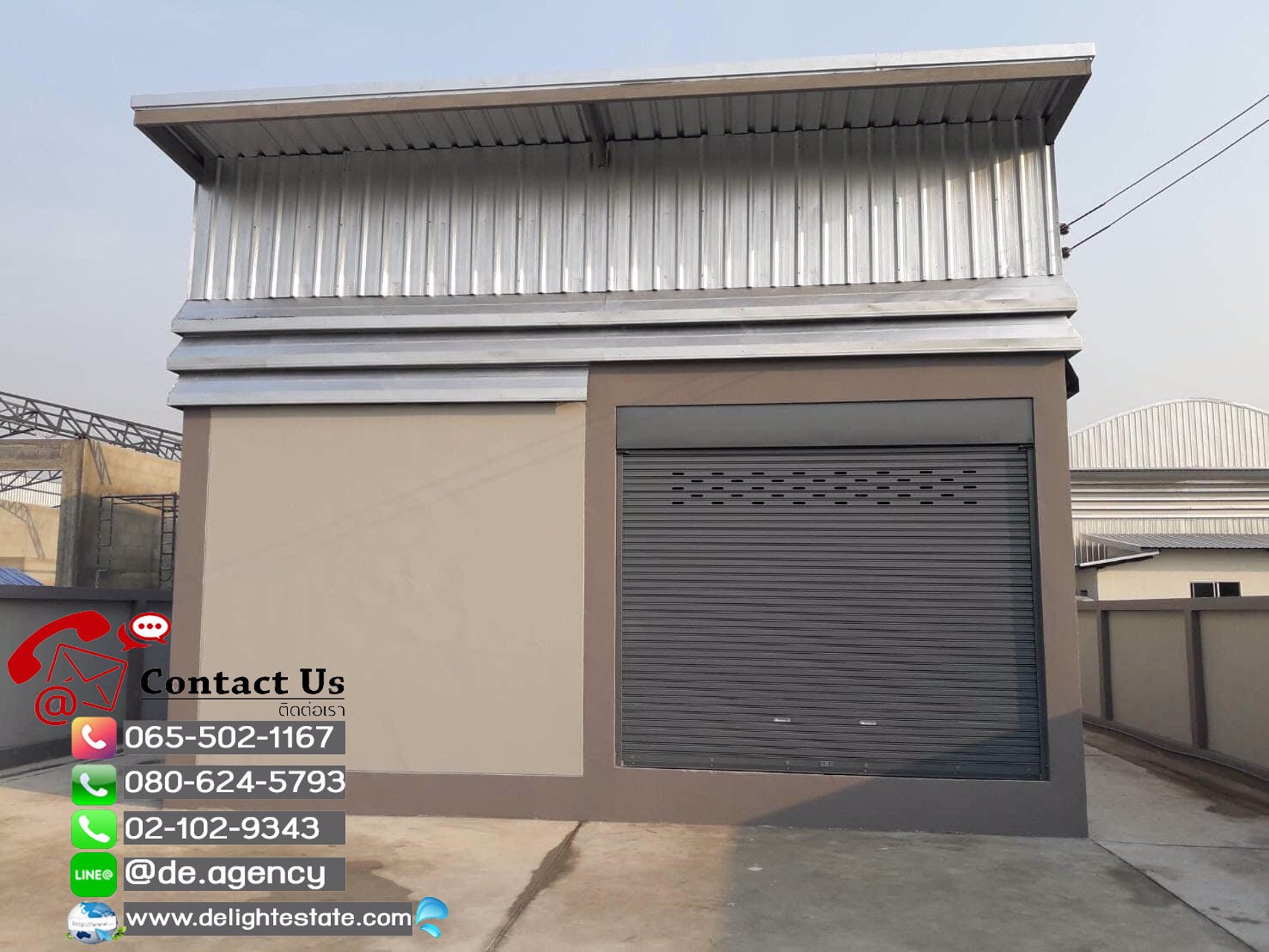 ให้เช่าโกดัง-ขนาดเล็ก-ย่านถนนบางบัวทอง-สุพรรณบุรี-ใกล้เเยกนพวงศ์