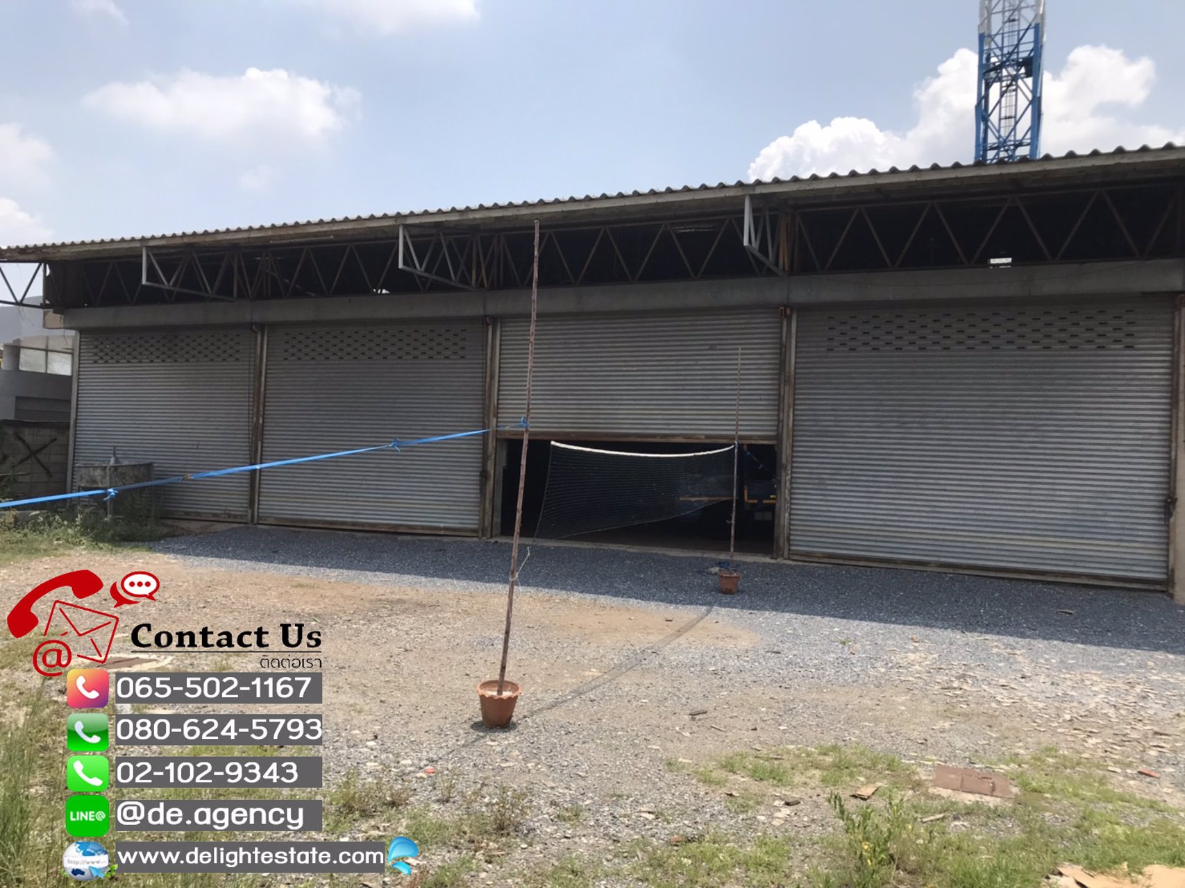 ให้เช่าโกดัง-โรงงาน-200-ตรว-ใกล้-รพสามโคก-ปทุมธานี