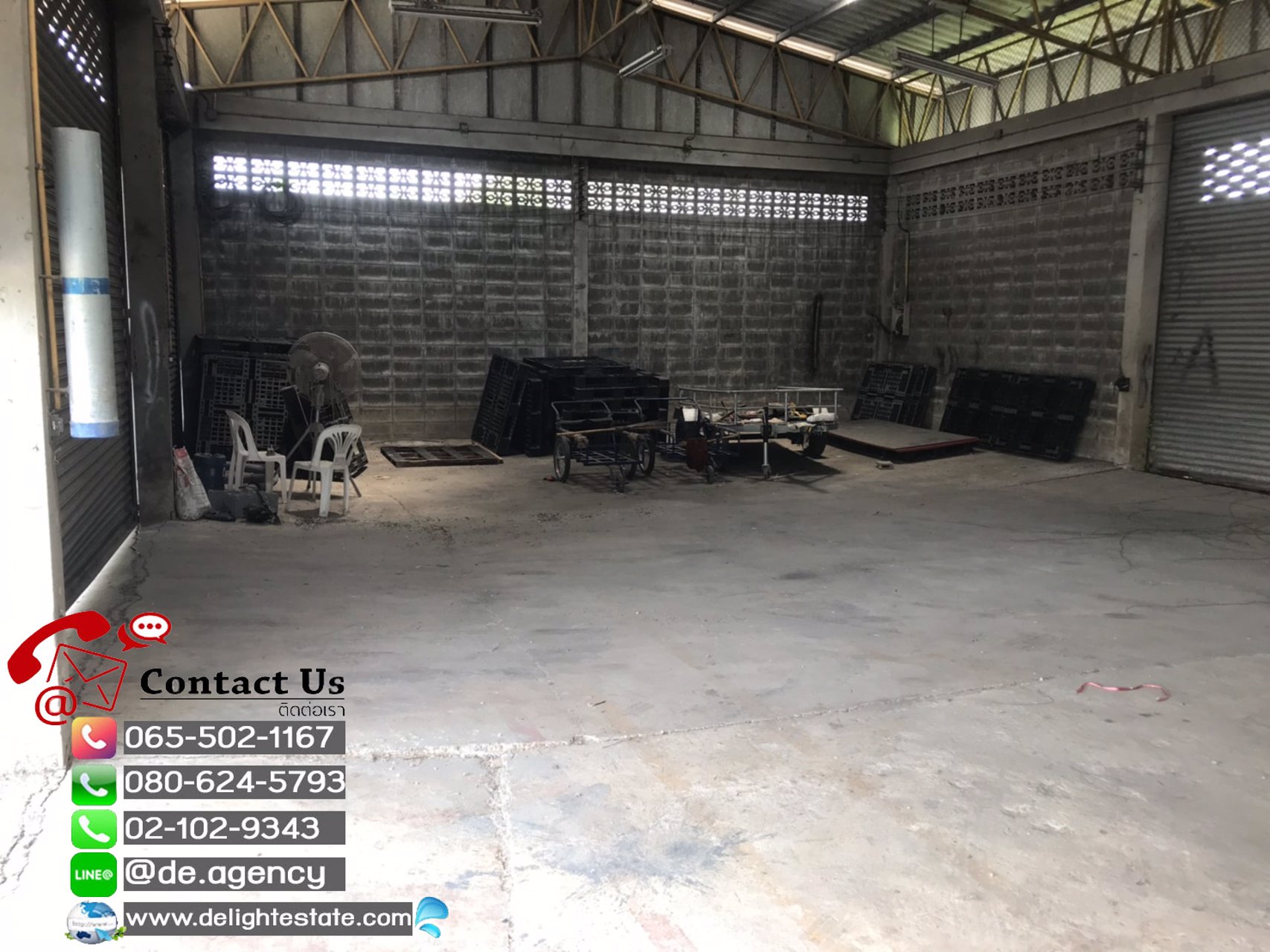 ให้เช่าโกดัง-โรงงาน-200-ตรว-ใกล้-รพสามโคก-ปทุมธานี