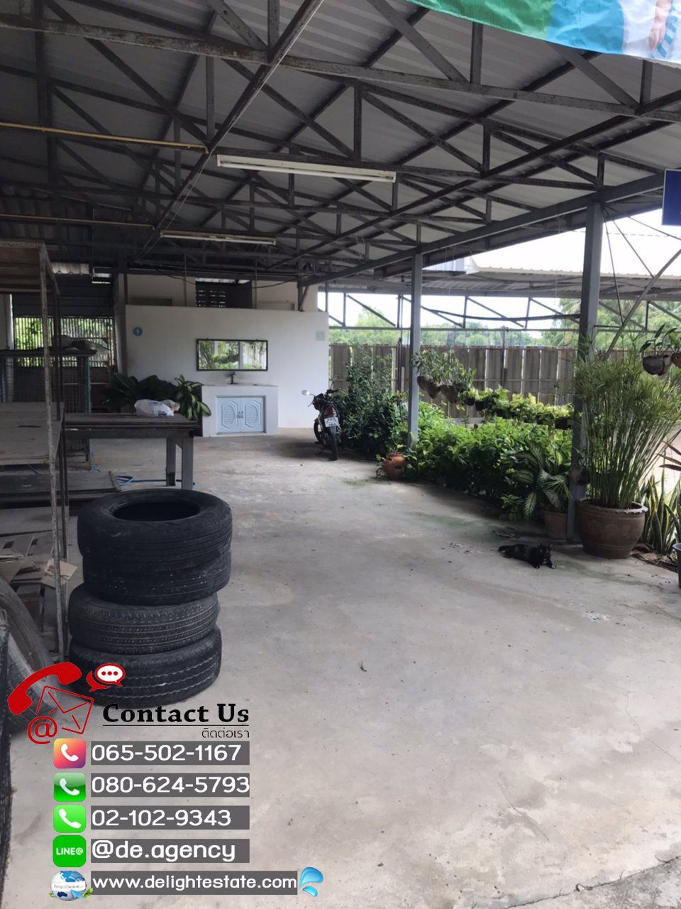 ให้เช่าโกดัง-3-ไร่-พร้อมออฟฟิศ-บ้านพักคนงาน-ย่านสามโคก-ปทุมธานี