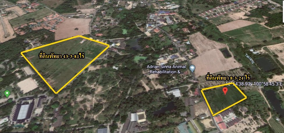 ขายที่ดินเปล่าทำเลทอง-43-3-81-ไร่-โซนพัทยา-ใกล้อุทยานสามก๊กและสนามกอล์ฟสยามคันทรีคลับ-อบางละมุง-จช
