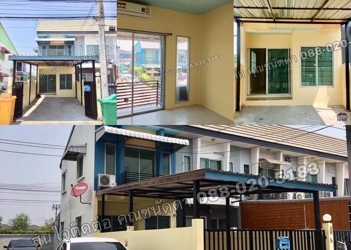 ขายด่วนทาวน์เฮ้าส์-2-ชั้น-มคลัสเตอร์เฮ้าส์-หลังริม-199-ตรว-รามคำแหง-160-ซอยมีสทีน-05301