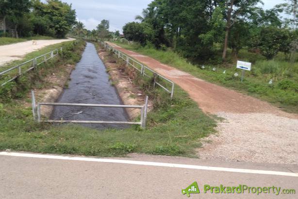 ขายที่ดินปลูกบ้านหรือทำการเกษตร-ใกล้คลองชลประทาน-ด้านหน้าติดถนนลาดยาง-จลำปาง-