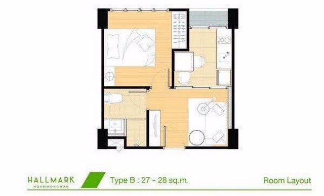 ให้เช่า-hallmark-งามวงศ์วาน-ราคา-7000-บาทวิวสระว่ายน้ำ