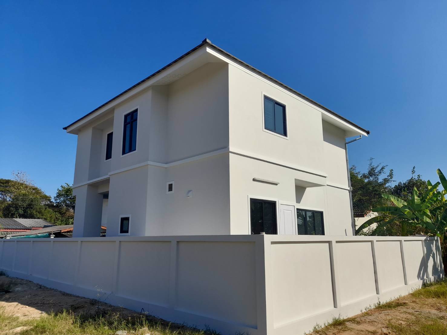 บ้านเดี่ยวสองชั้น-พร้อมที่ดิน-contemporary-style