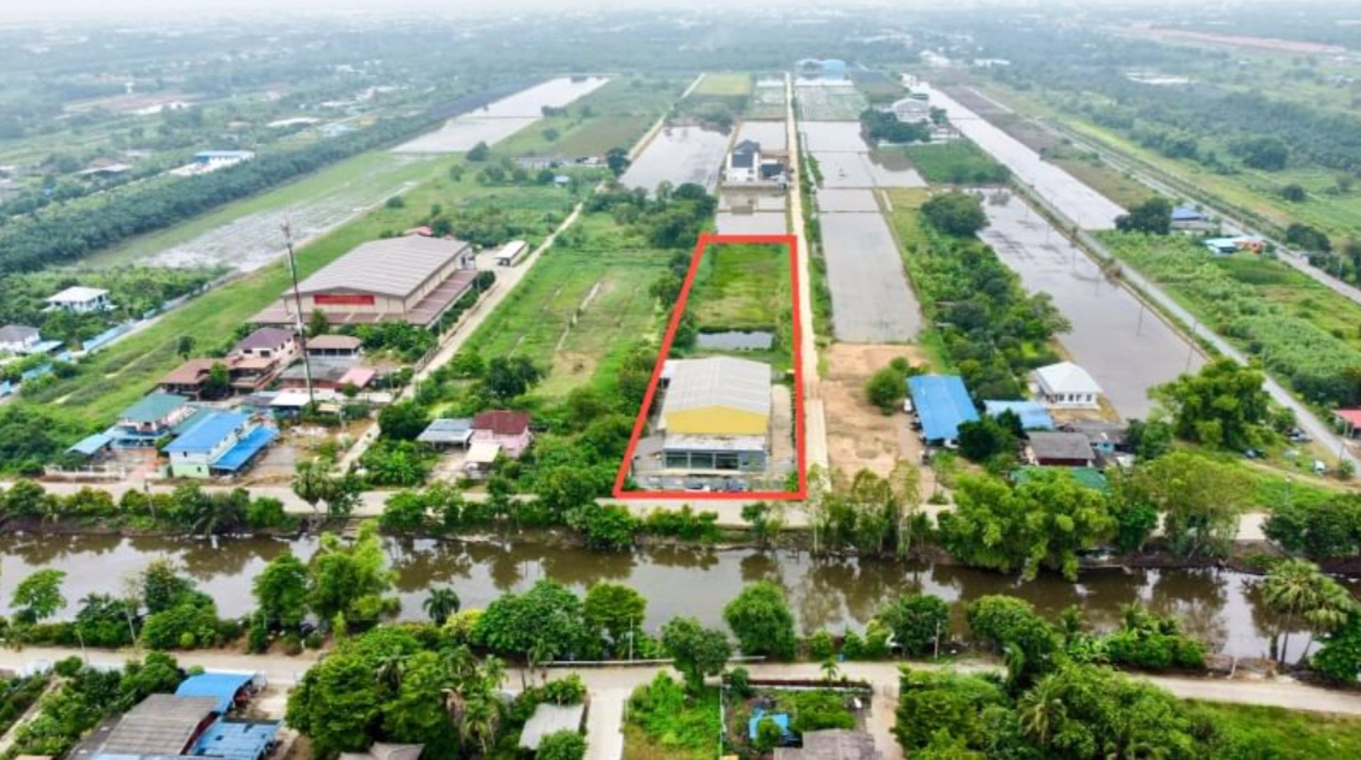 ขายด่วน-โกดัง-พร้อมออฟฟิศ-ขายโกดัง-ติดถนนเลียบคลองสาม-พร้อมออฟฟิศ-สามารถใช้งานต่อได้เลย