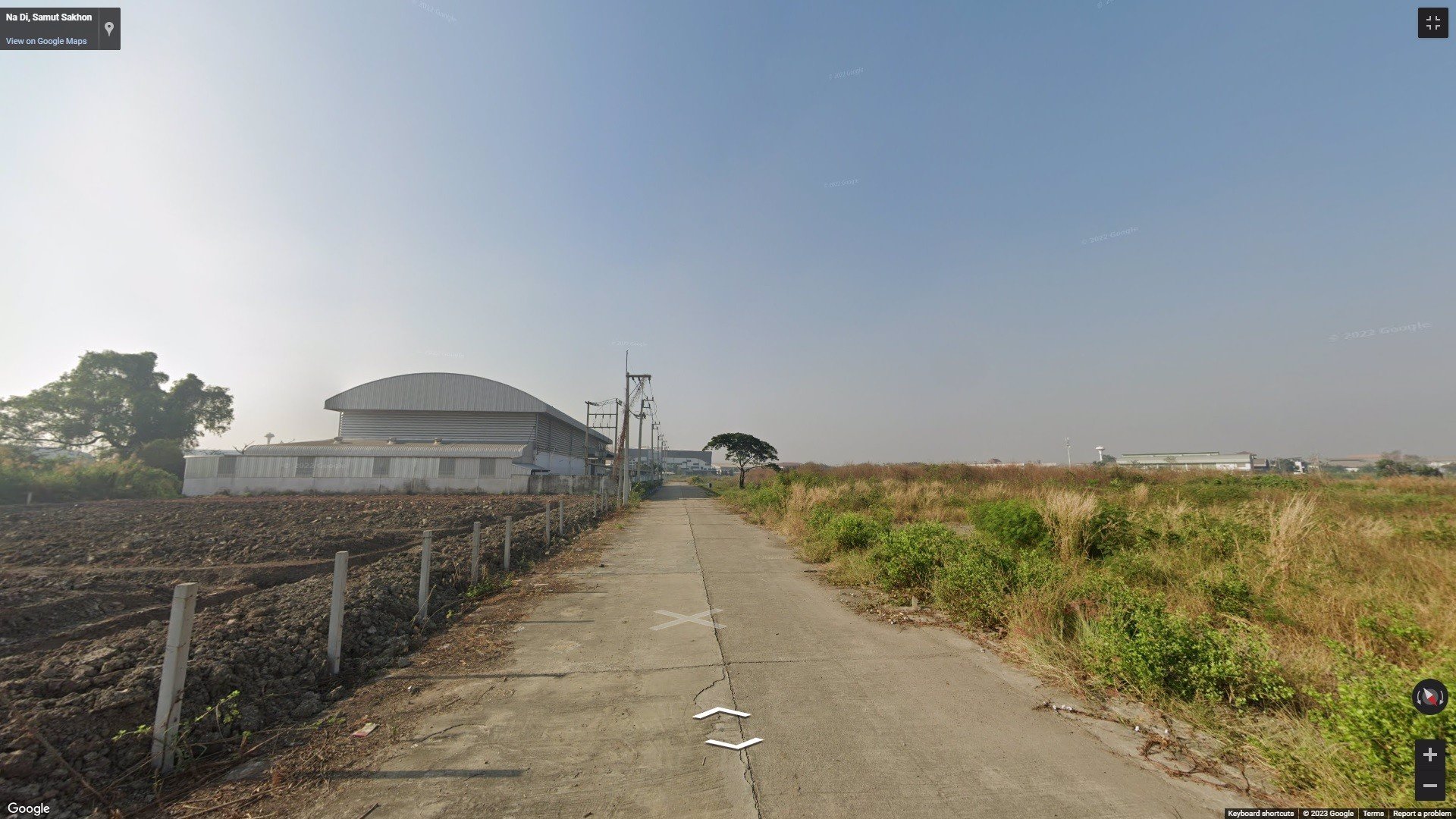 ขายที่ดินเปล่าถมแล้วหลังไทวัสดุมหาชัย