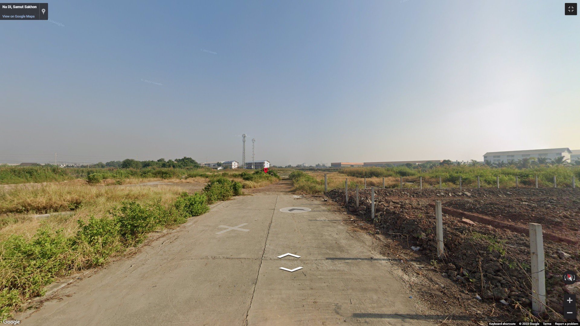 ขายที่ดินเปล่าถมแล้วหลังไทวัสดุมหาชัย