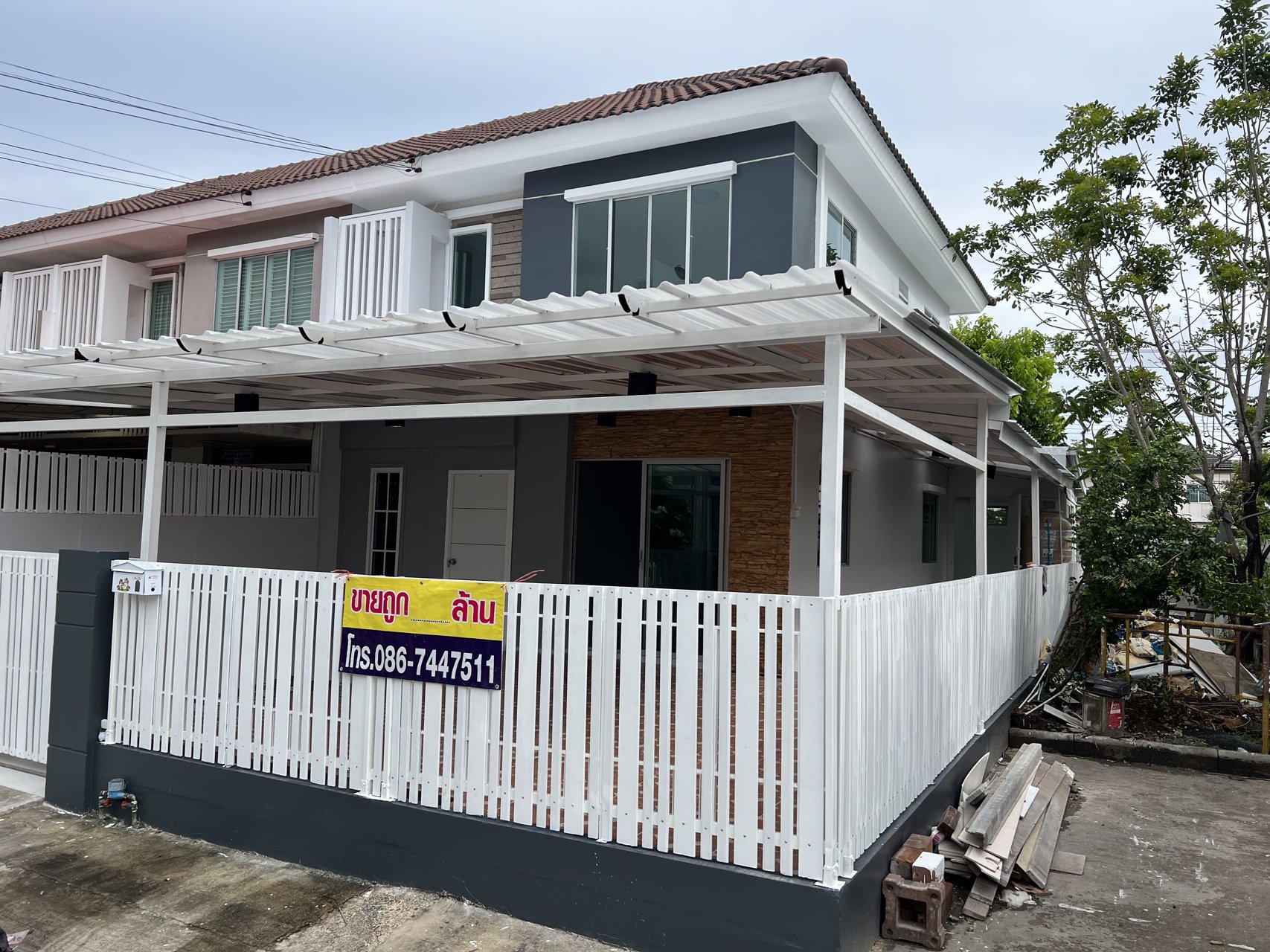 ขายถูกพฤกษา-38-1-กิ่งแก้ว-หนามแดง-หลังมุม-ตกแต่งสวย-พร้อมอยู่-ด้านหลังบ้านติดสวนสาธารณะ