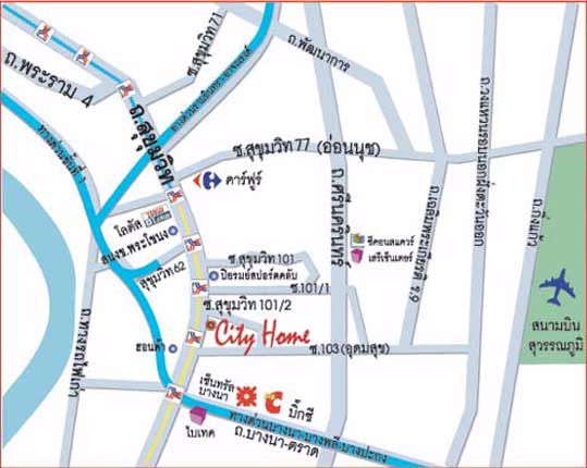 sc015-ขายด่วน-คอนโดซิตี้โฮม-สุขุมวิท-ตึกหน้า-ใกล้btsอุดมสุข